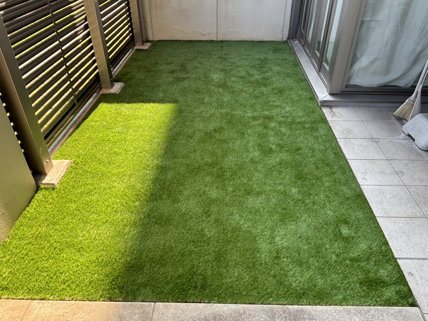 名古屋市Y様邸：人工芝新設工事