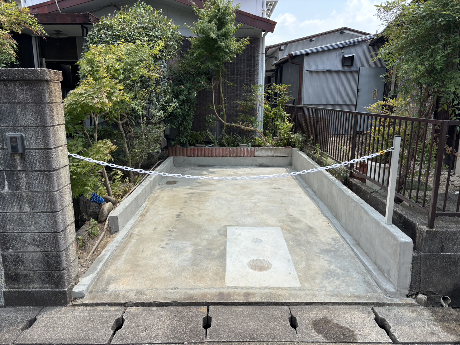 名古屋市K様邸：駐車場リフォーム工事